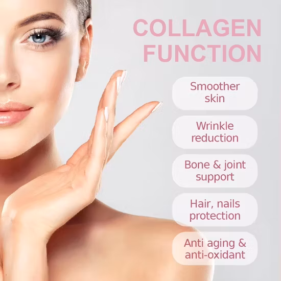 Vendita in fabbrica di bevande al peptide di collagene di cianina OEM di gamberetti